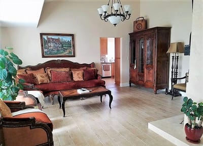 Interior common area with seating and decor