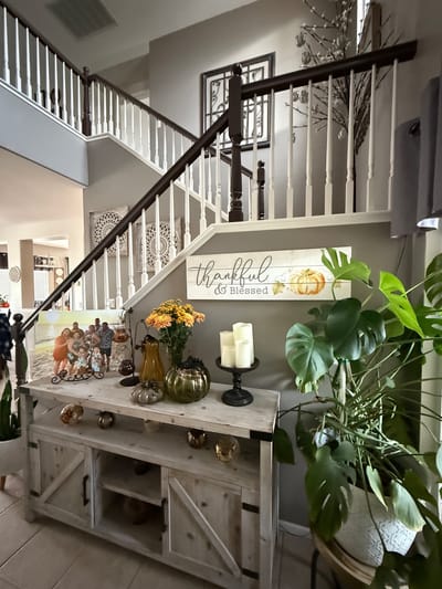 Cozy interior space with decorative elements