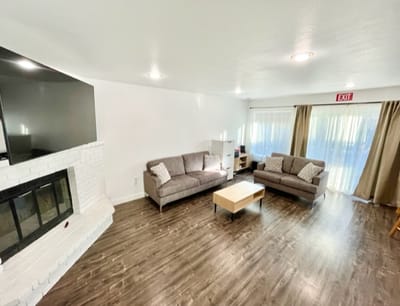 Interior common area with comfortable seating