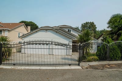 Exterior view of a residential care facility
