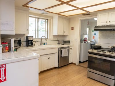 Bright kitchen area in a facility