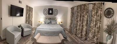 Cozy and well-decorated private resident room