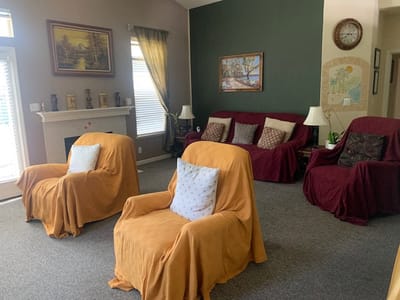 Interior common area with seating and decor