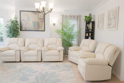 Bright common area with comfortable seating