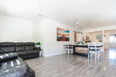 Interior view of a bright, comfortable common area