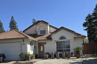 Exterior view of a residential care facility
