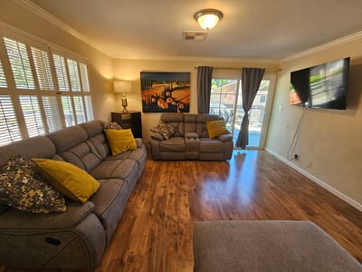 Cozy common area with comfortable seating