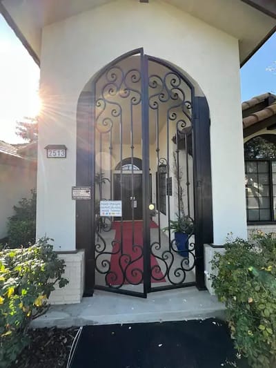 Entrance gate of Villa De Gracia Homes Inc.
