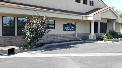 Exterior view of Valley Christian Home building entrance