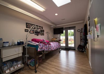 Cozy resident room with personal touches