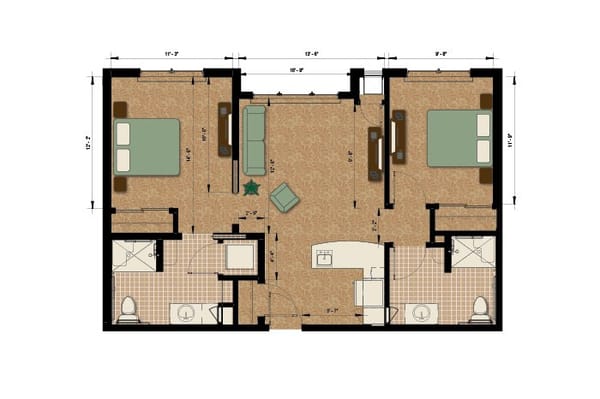 AL - 2 Bed