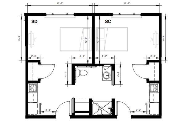 MC - 2 Bed