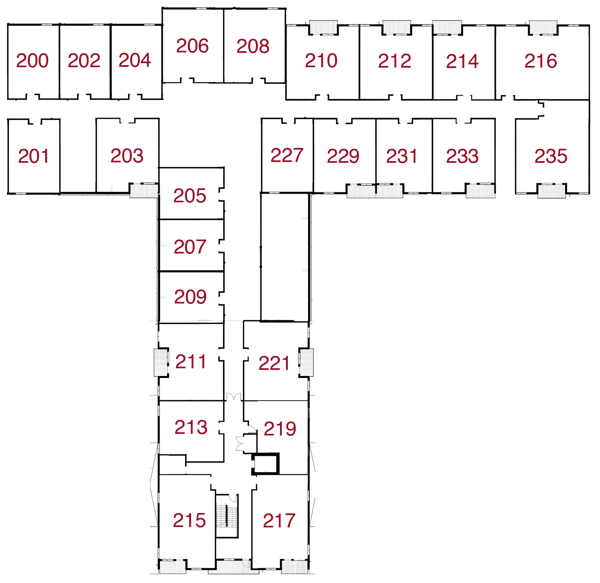 2nd Floor Floorplan