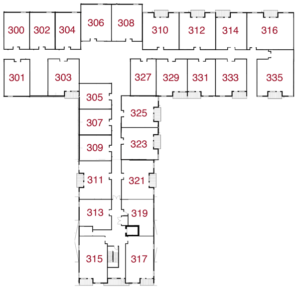 3rd Floor Floorplan