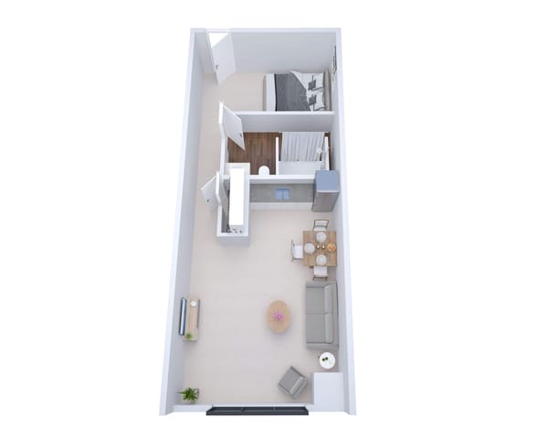 Seashell floor plan