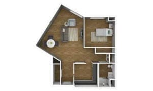 One Bedroom B