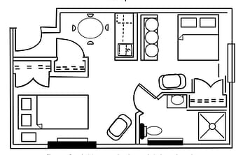 park terrace floor plans semi-private