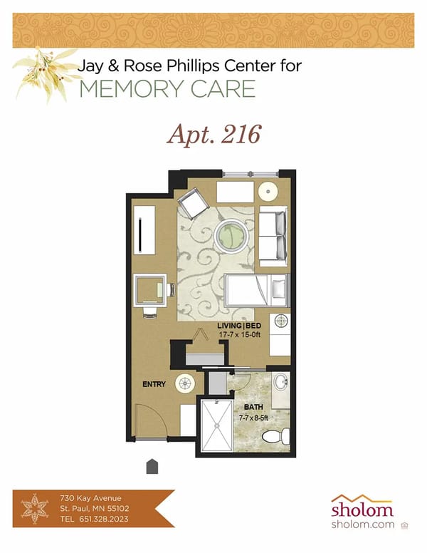 Apartment 216 Layout