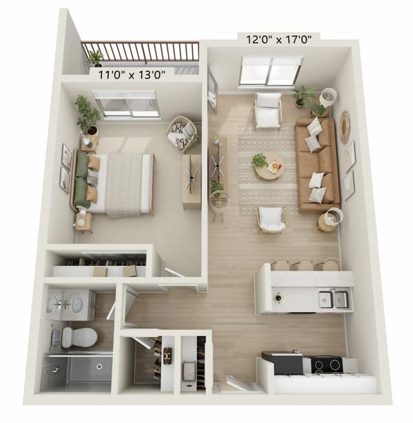 1 Bedroom