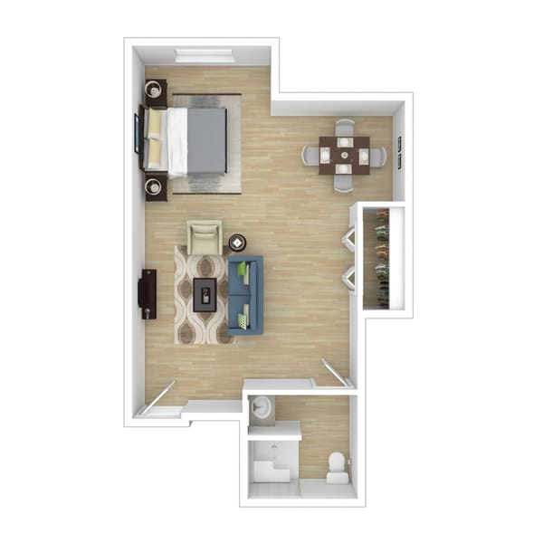 Studio Floor Plan