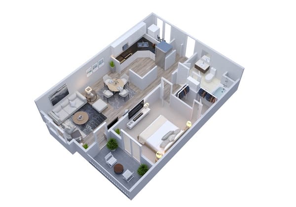 The Denby floor plan