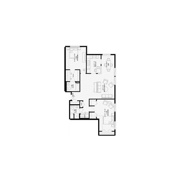 Ruby - Two Bedroom 1,187 Sq Ft