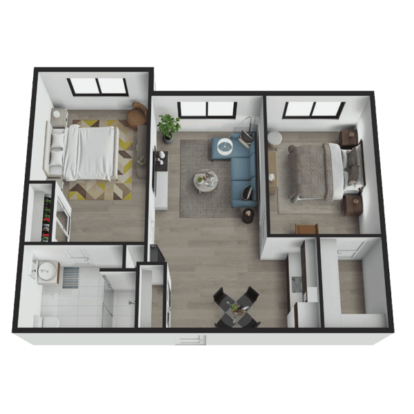 First floorplan
