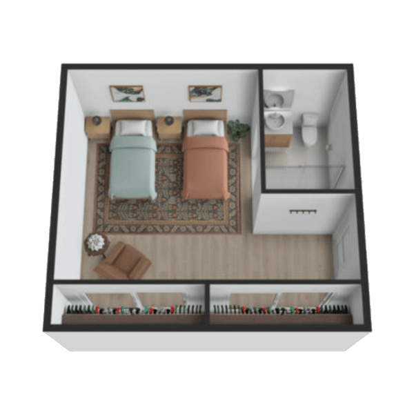 First floorplan