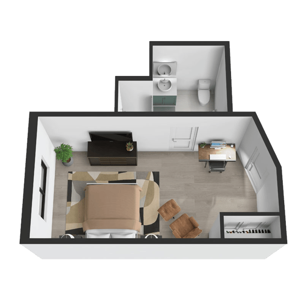 First floorplan