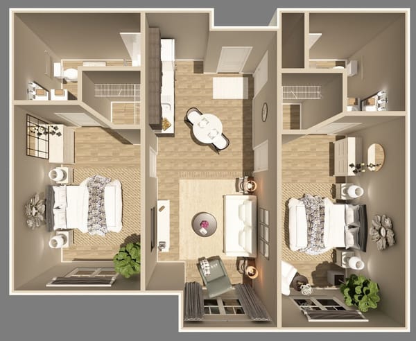 Premium Two-Bedroom