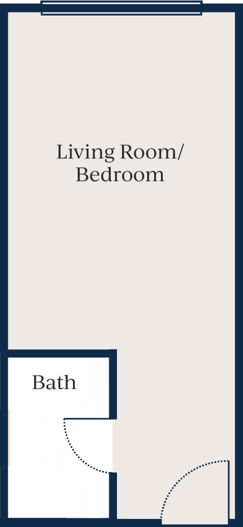 Premium Studio Floor Plan
