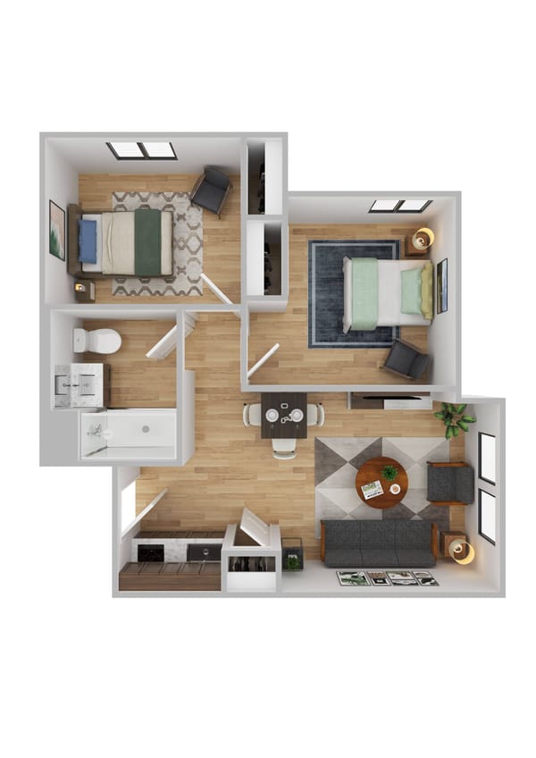 Memory Care Two Bedroom
