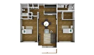 Independent Living Two Bedroom