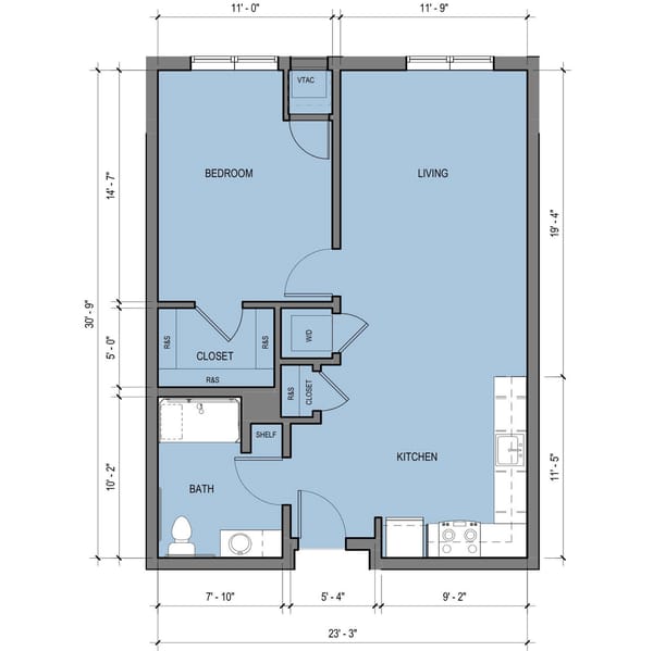 One Bedroom A