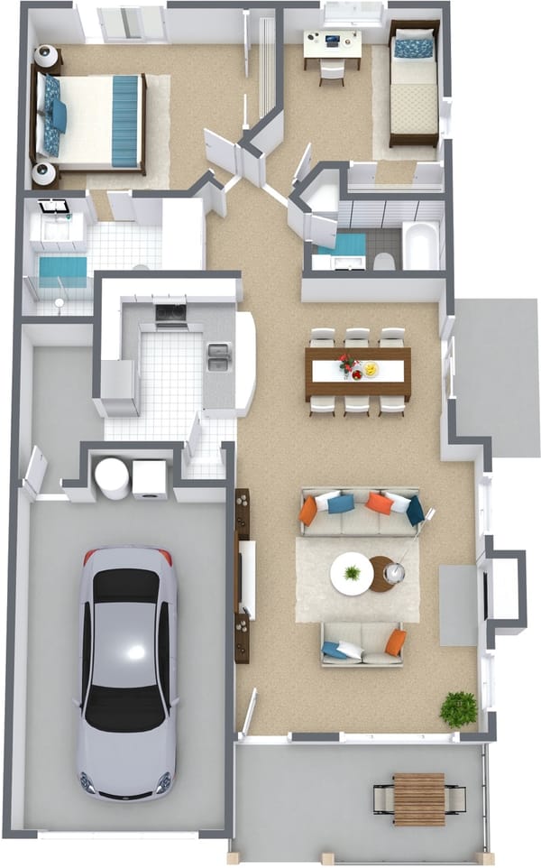 Cottage Floor Plan