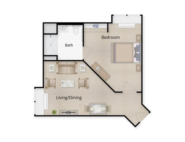 Studio Floor Plan