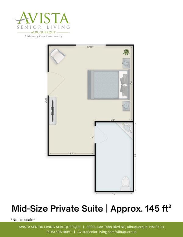 Mid-Size Private Suite
