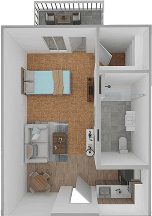 Studio Floor Plan