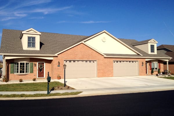 Exterior view of a senior living facility