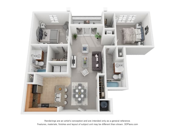 Floor Plan  a floor plan of a 1 bedroom floor plan with a bathroom and a living 