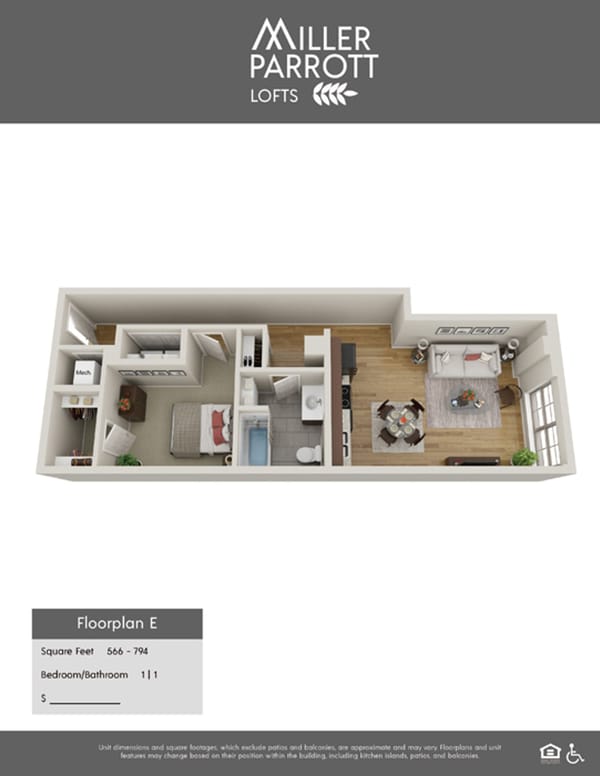 Floor Plan E
