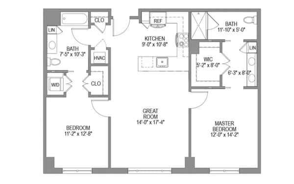 floresta floor plan
