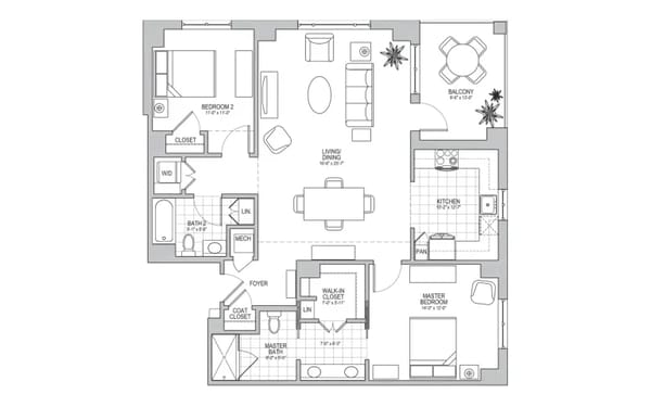riviera floor plan