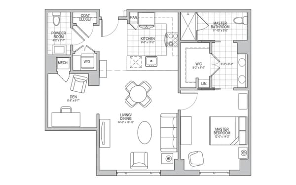 colonnades floor plan
