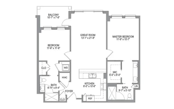 corsica floor plan