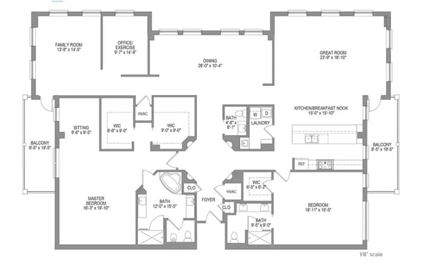 valencia floor plan