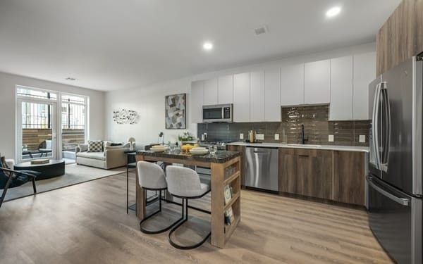 Spacious open floor plans with natural light