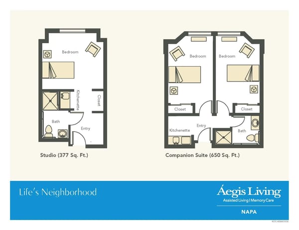 Studio floorplan