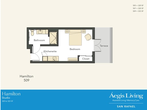 Studio floor plan
