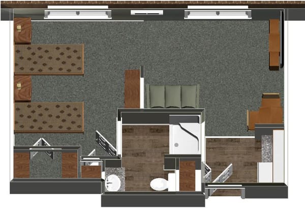 Deluxe Apartment Floor Plan